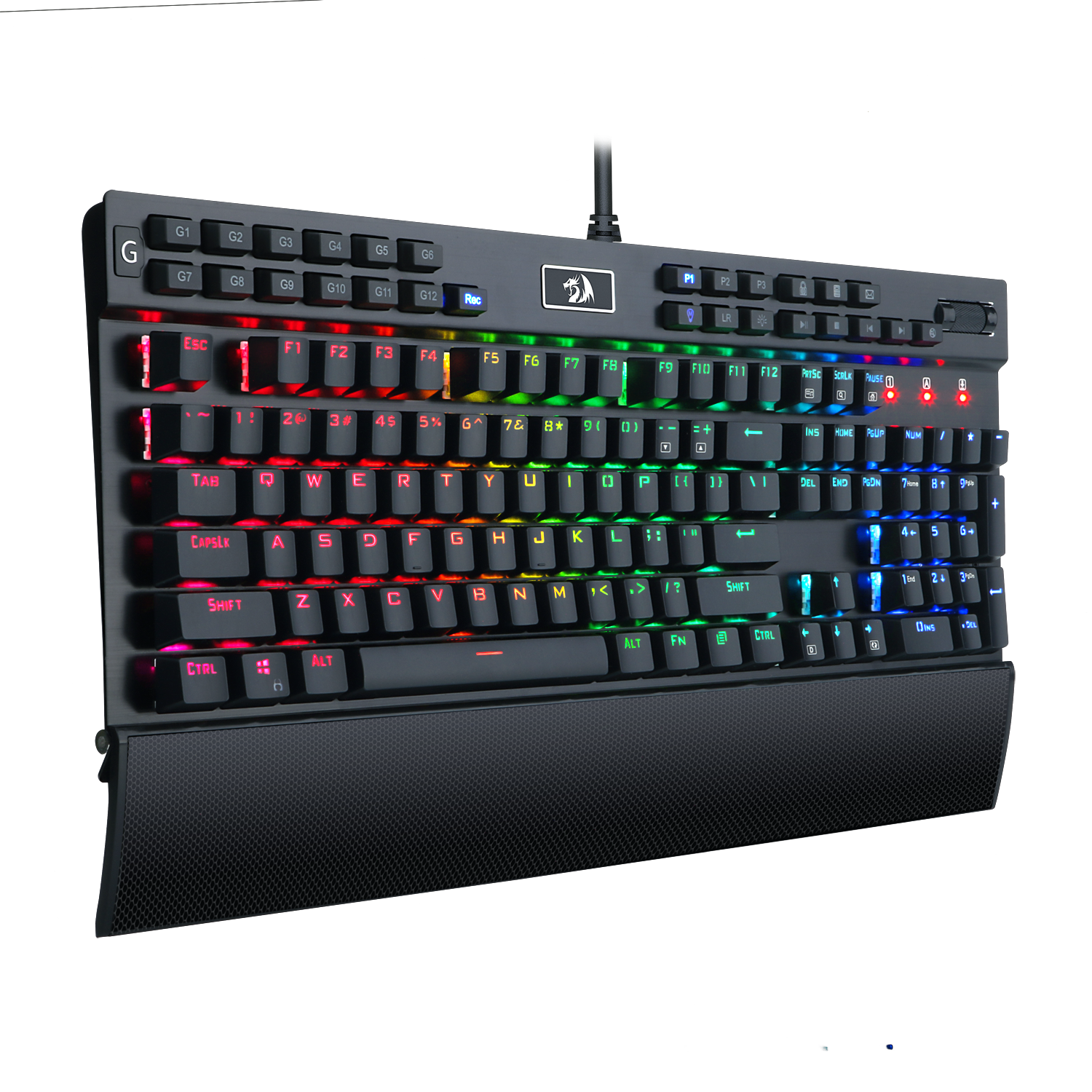 Redragon K550 RGB Yama 131 Key RGB LED Illuminated Backlit Mechanical Gaming Keyboard Redragon K550 RGB Yama 131 Key RGB LED Illuminated Backlit Mechanical Gaming Keyboard
